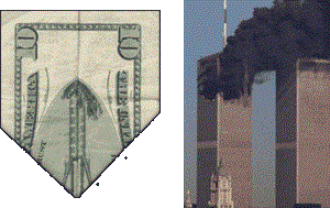 The Twin Towers on Money Conspiracy Theory