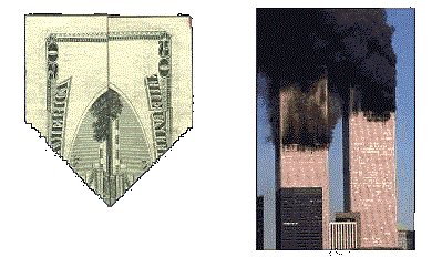 The Twin Towers on Money Conspiracy Theory