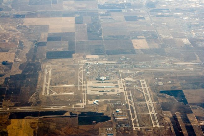 Denver International Airport Conspiracy - Aerial View