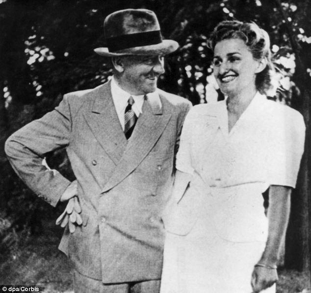 Adolf Hitler and Eva Braun