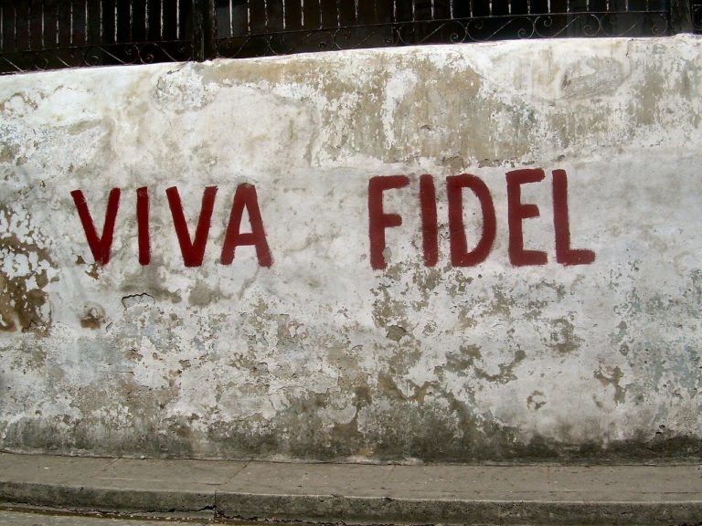 Castro Conspiracy Viva Fidel Wall